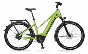 Velo de Ville SEB 890 (53, Trapezoid, Lime Green Matt, Bosch Kiox 300)