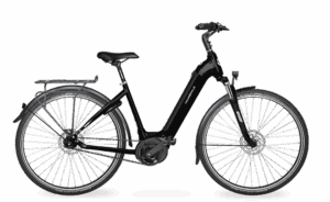 Velo de ville AEB 490 PURE (55, High, Deep Black glanz, Andere, 400 Wh)