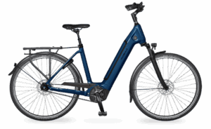 Velo de ville AEB 890 (45, Low entry, Night Blue glanz, Bosch Performance Line, 625Wh, Purion 200, belt, Shimano Nexus 5)