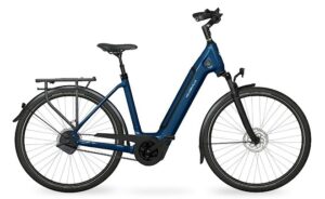 Velo de ville AEB 890 (48, Low entry, Night Blue glanz, Bosch Performance Line, 625Wh, Purion 200, belt, Enviolo TR)