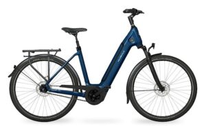 Velo de ville AEB 890 (48, Low entry, Night Blue glanz, Bosch Performance Line, 625Wh, Purion 200, belt, Shimano Nexus 5)