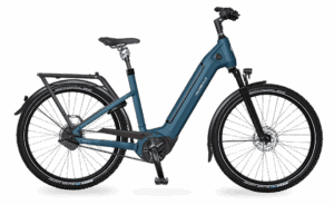 Velo de ville SEB 890 (48, Low entry, Petrol Blue matt, Bosch Performance Line, 625Wh, Kiox 500, belt, Enviolo TR)