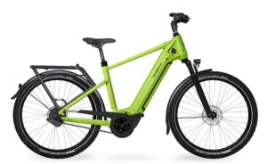 Velo de ville SEB 890 (53, Trapezoid, Lime Green matt, Bosch Performance Line, 625Wh, Kiox 300, belt, Enviolo TR)