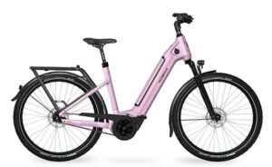 Velo de ville SEB 890 PRO (53, Low entry, French Lavender matt, Bosch Performance Line, 625Wh, Kiox 300, belt, Shimano Nexus 5)